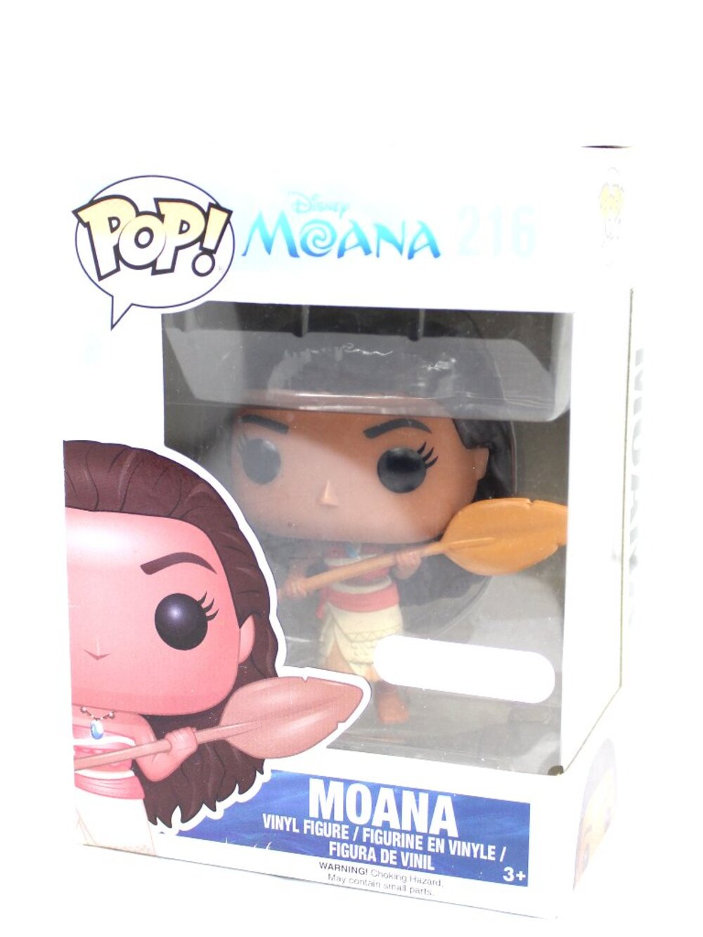 FUNKO POP DISNEY MOANA #216 MOANA BOBBLEHEAD NIP UNOPENED